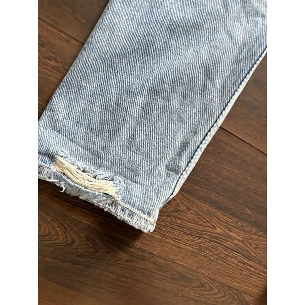 Current Elliott The Stovepipe Jeans Hartley Button Fly Slim Straight Sz32X31 NWT